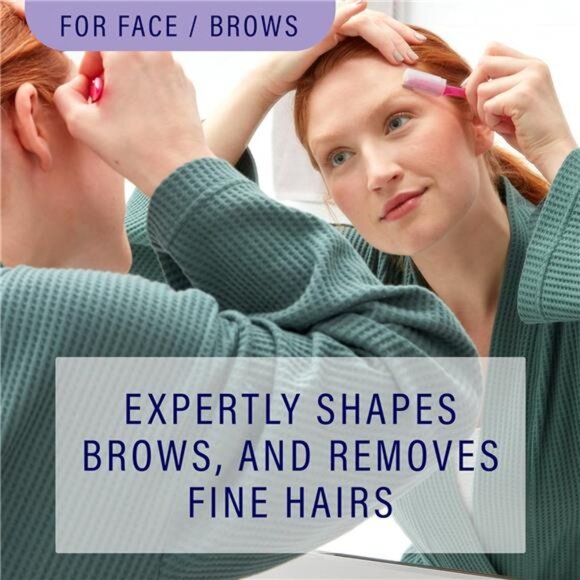 3ct | Dermaplane Razor, Eyebrow Razor, Womens Face Razor Peach Fuzz Remover - Picture 3 of 7